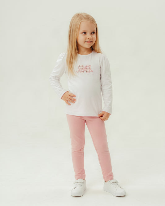 Maisie Embroidered Bow Top
