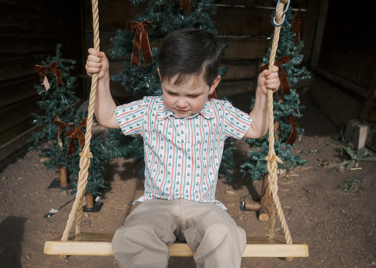 Ollie Polo - Winter Stripes