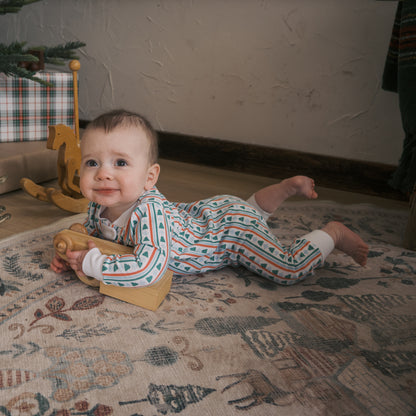 Frankie Footie - Winter Stripes