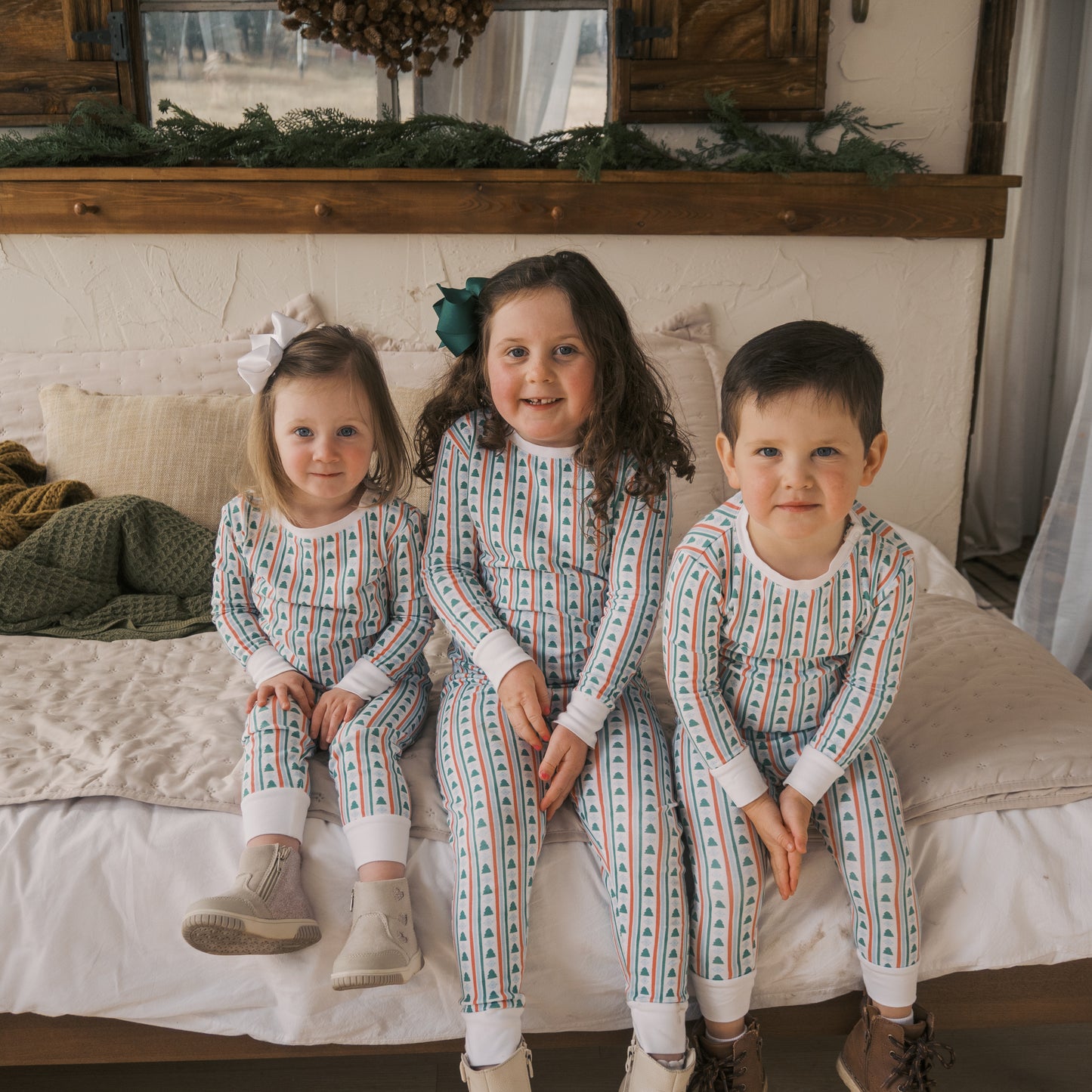 Sawyer Set - Winter Stripes